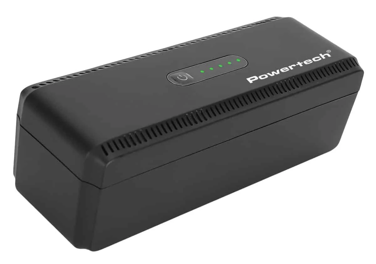 Φωτογραφία προϊόντος: POWERTECH μίνι DC UPS PT-1436, 18W, 8800mAh, 3x DC, USB/USB-C/LAN/POE, μαύρο