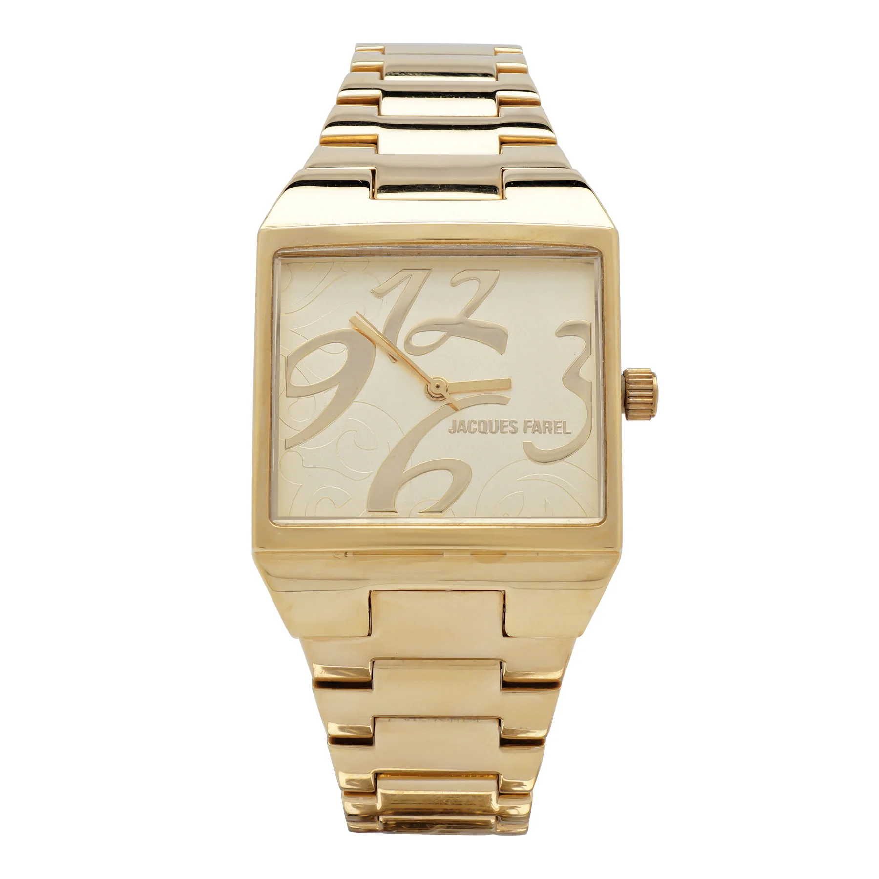 Φωτογραφία προϊόντος: JACQUES FAREL Gold Stainless Steel Bracelet FZZ1212