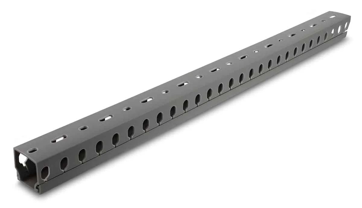 Φωτογραφία προϊόντος: DELOCK cable management 22028, πλαστικό, 30x30mm, 1m, γκρι