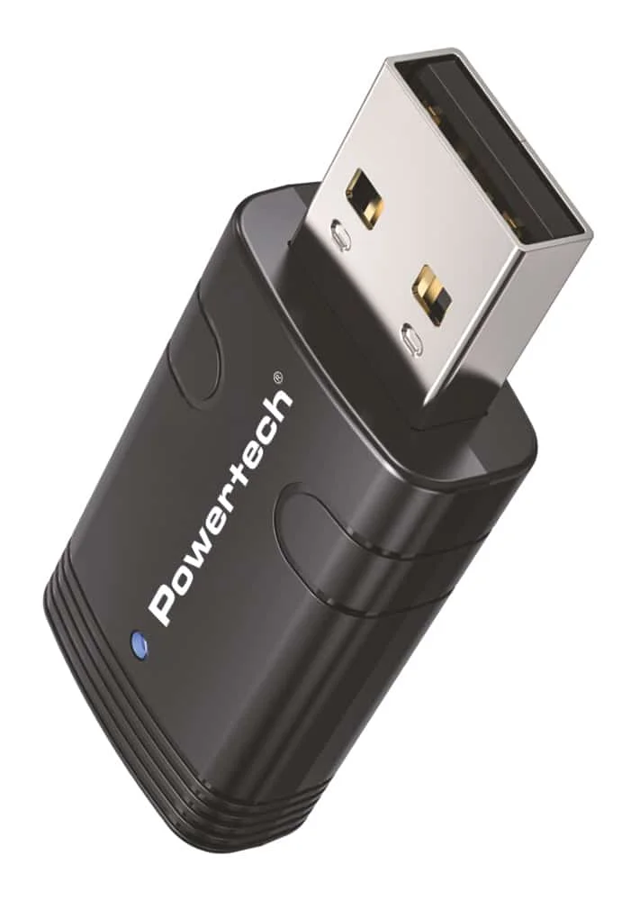 Φωτογραφία προϊόντος: POWERTECH ασύρματος USB αντάπτορας δικτύου +amp; Bluetooth 5.3 PT-1387, 900Mbps WiFi 6