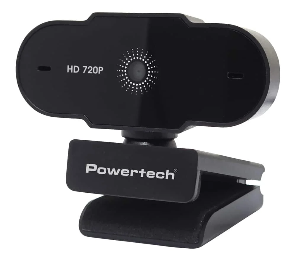 Φωτογραφία προϊόντος: POWERTECH web camera PT-1426, 0.9MP, 720p HD, fixed εστίαση, 1.5m, μαύρη