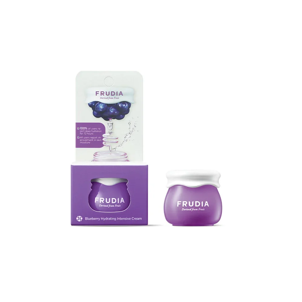 Φωτογραφία προϊόντος: Frudia Blueberry Hydrating Intensive Cream Κρέμα Προσώπου (Travel Size - Mini) 10g