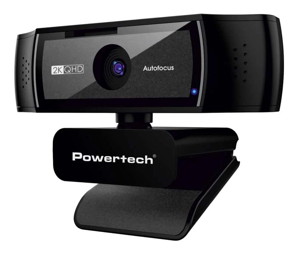 Φωτογραφία προϊόντος: POWERTECH web camera PT-1428, 5MP, 2K QHD, αυτόματη εστίαση, 1.5m, μαύρη
