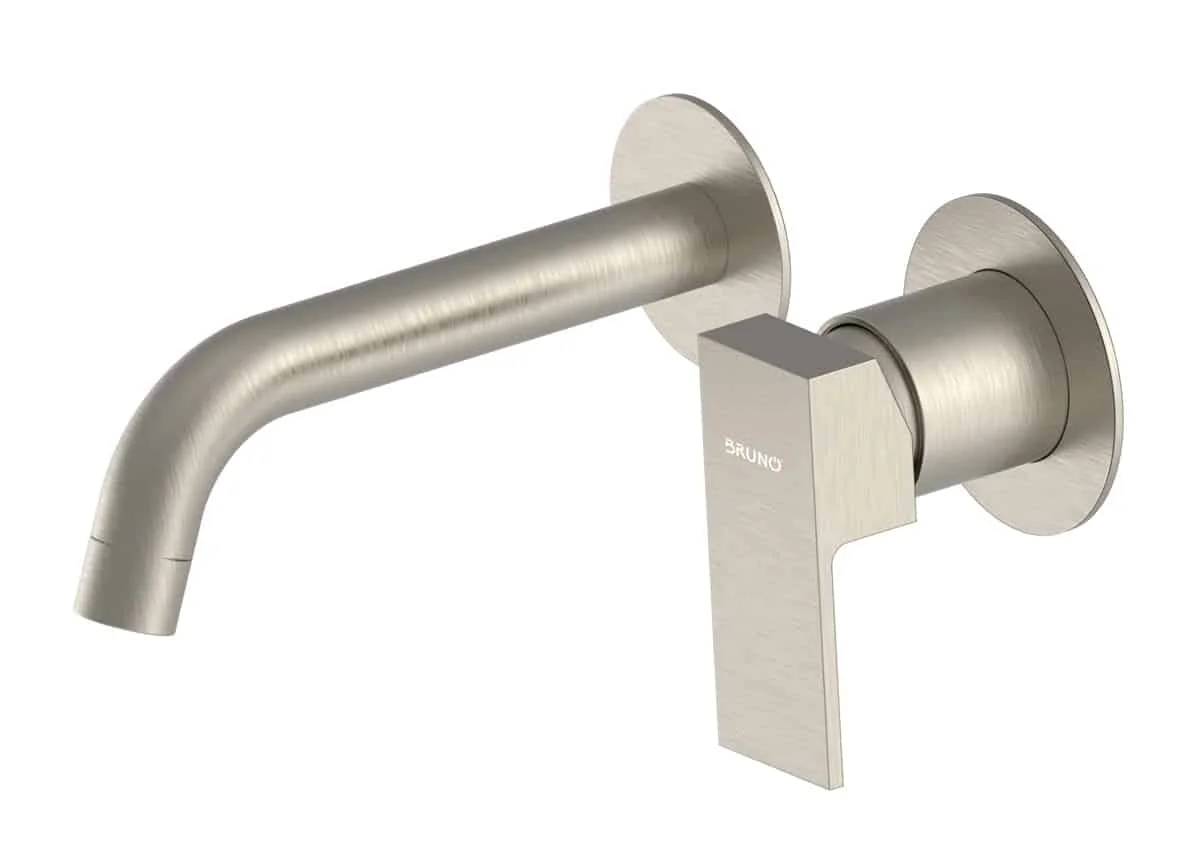 Φωτογραφία προϊόντος: BRUNO μπαταρία νιπτήρα M61615-273, εντοιχισμού, αναμεικτική, ασημί