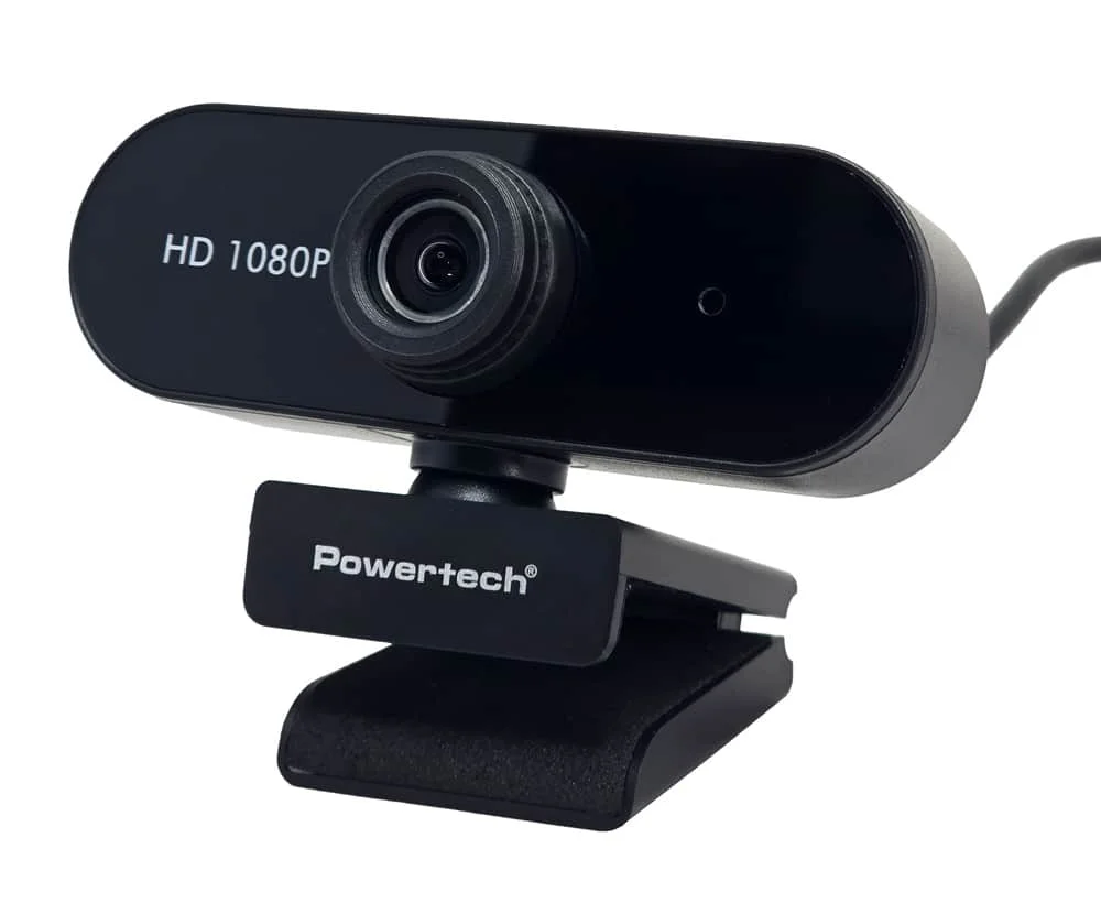 Φωτογραφία προϊόντος: POWERTECH web camera PT-1382, 2MP, 1080p FHD, ρυθμιζόμενη εστίαση, 1.5m, μαύρη