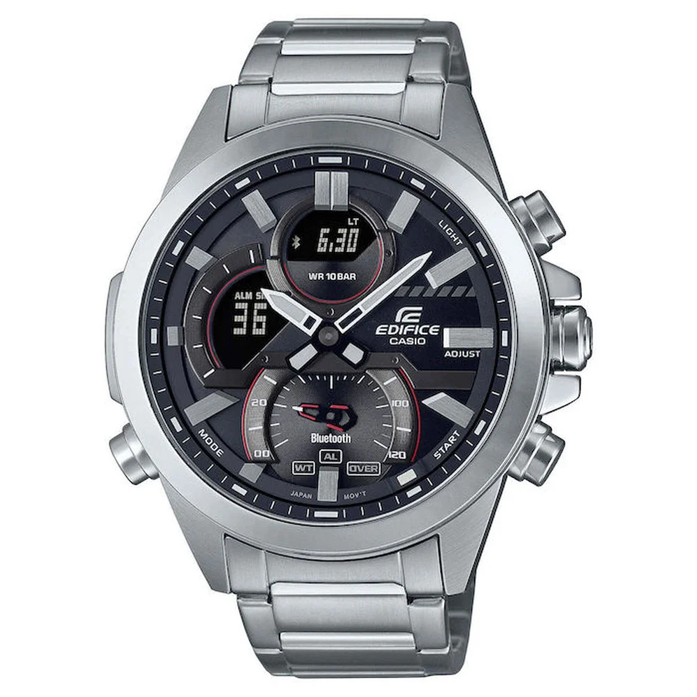 Φωτογραφία προϊόντος: CASIO Edifice Bluetooth Silver Stainless Steel Bracelet ECB-30D-1AEF