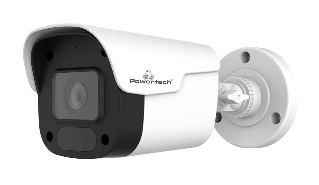 Φωτογραφία προϊόντος: POWERTECH IP κάμερα PT-1234 με μικρόφωνο, 3.6mm, 2MP, PoE, IR 25m