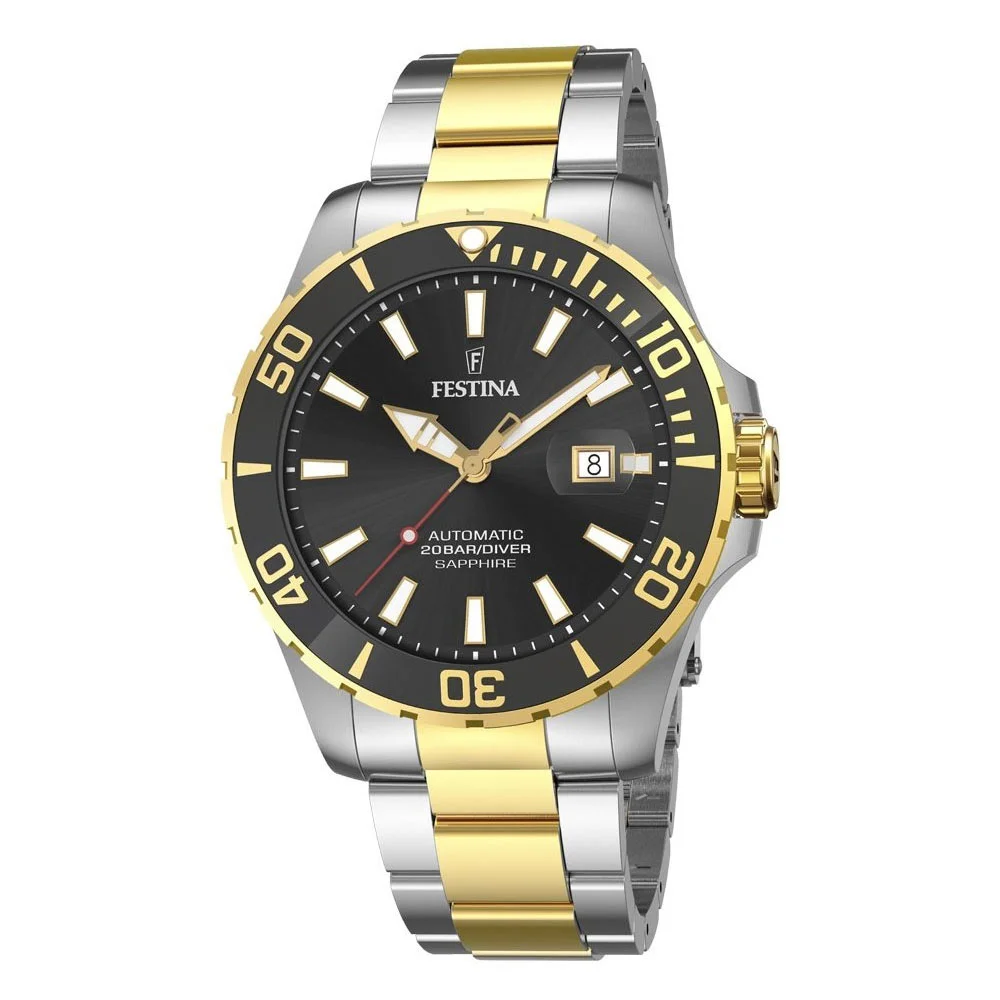 Φωτογραφία προϊόντος: FESTINA Automatic Two Tone Stainless Steel Bracelet F20532/2