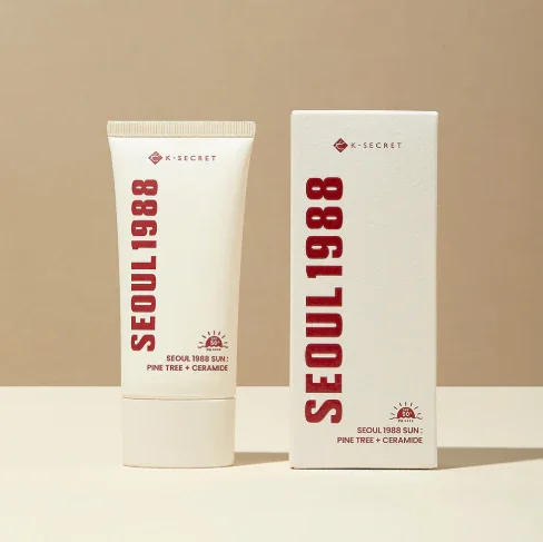 Φωτογραφία προϊόντος: K-SECRET SEOUL 1988 Sun: Pine Tree + Ceramide Αντηλιακό Προσώπου SPF 50+ PA++++ 50ml