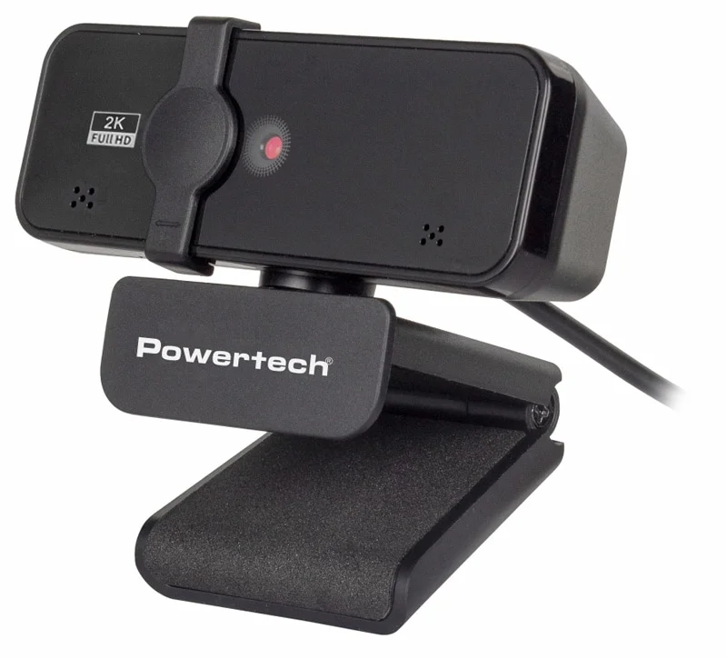 Φωτογραφία προϊόντος: POWERTECH web camera PT-1291, 5MP, 2K Quad HD, αυτόματη εστίαση, 1.5m, μαύρη