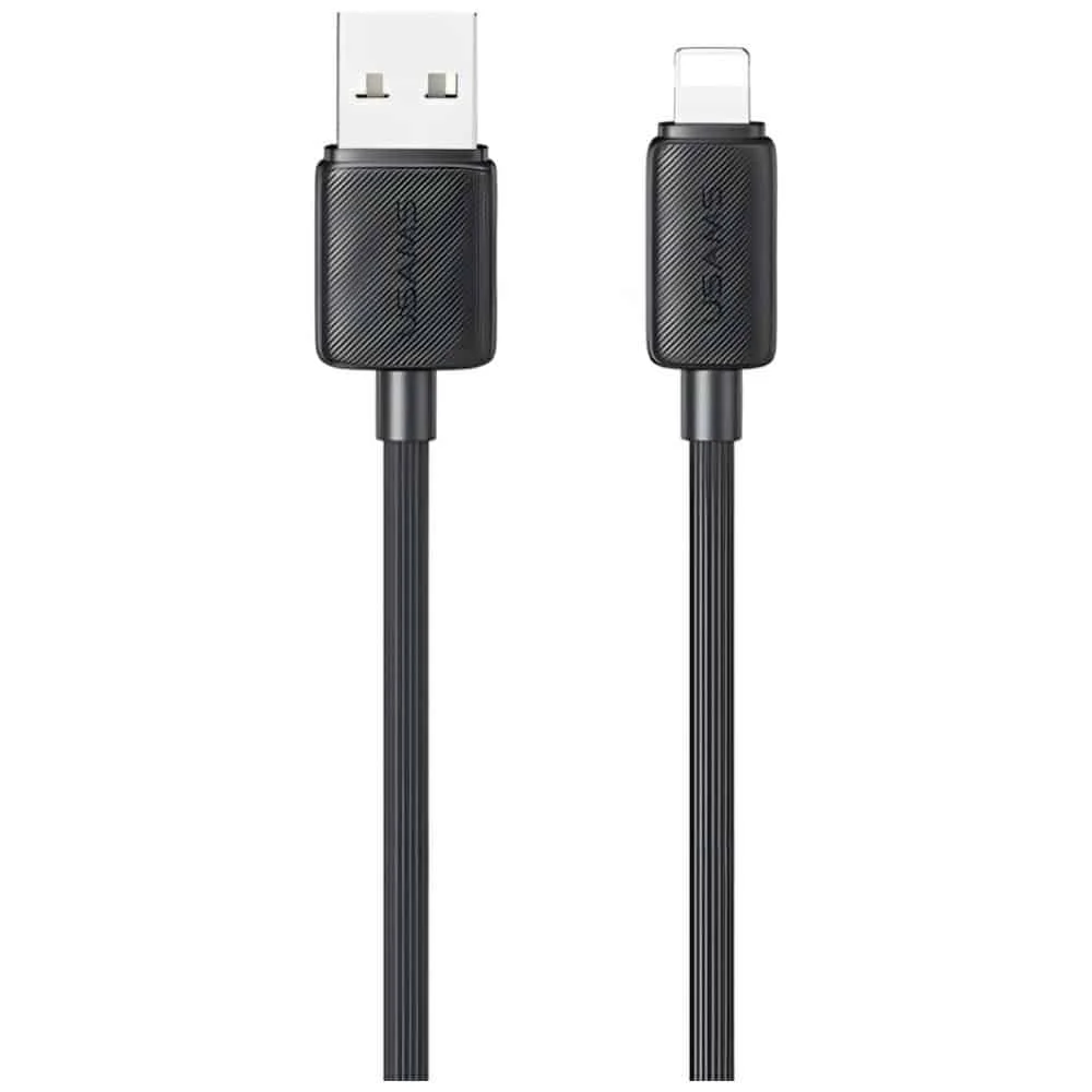 Φωτογραφία προϊόντος: Καλώδιο USB-A σε Lightning USAMS KY Series US-SJ689 2.4A 1m μαύρο