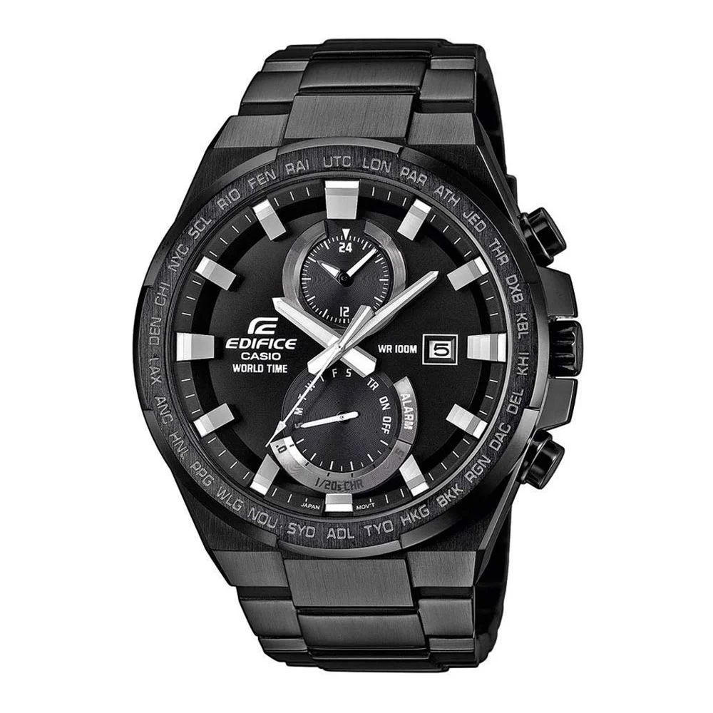 Φωτογραφία προϊόντος: CASIO Edifice Black Stainless Steel Bracelet EFR-542BK-1AVUEF