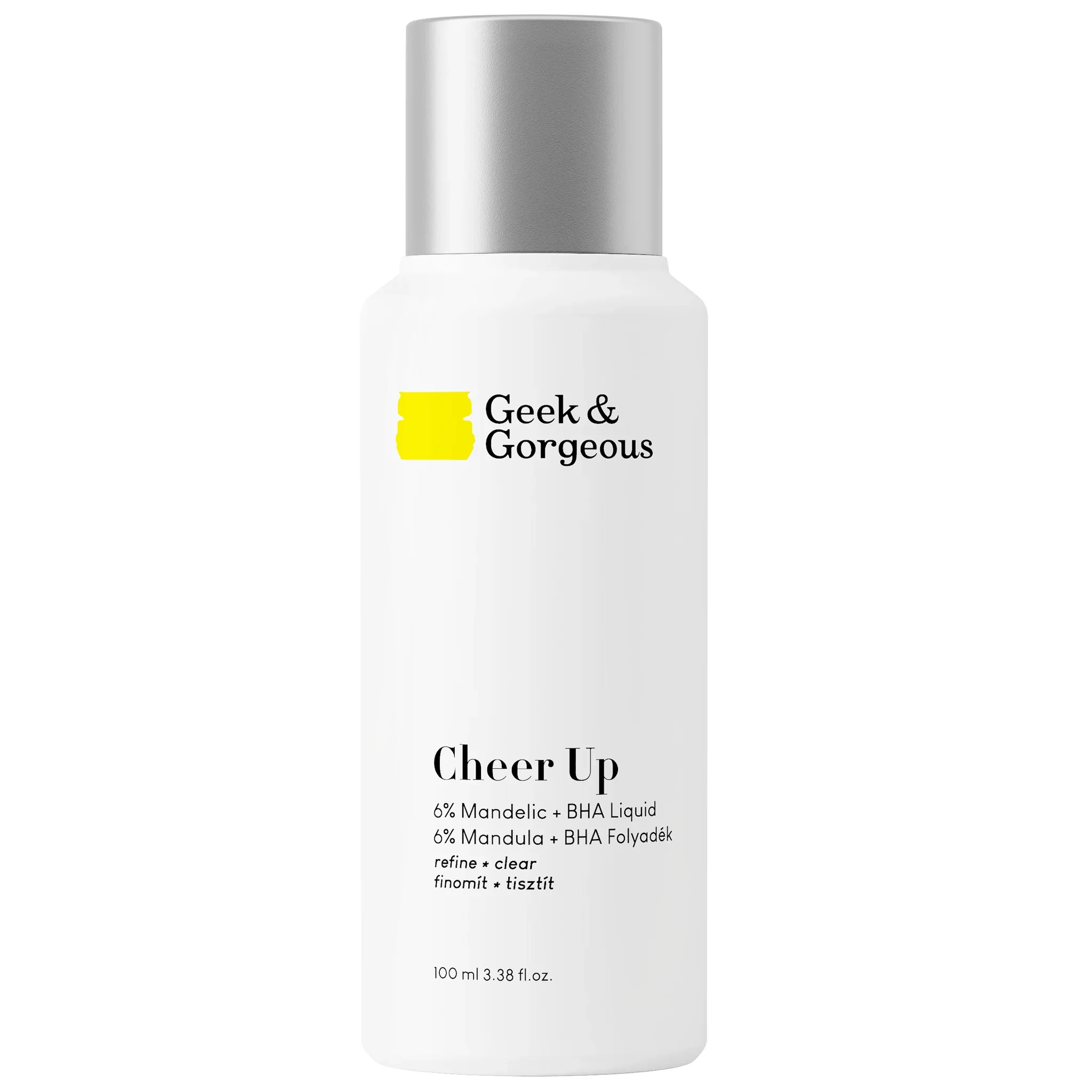 Φωτογραφία προϊόντος: Geek + Gorgeous Cheer Up - Απολεπιστικό για Μικτή, Λιπαρή Επιδερμίδα 100ml (Ημερ. Λήξης 07/11/2026)