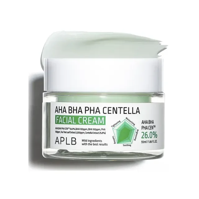 Φωτογραφία προϊόντος: APLB - AHA BHA PHA Centella Facial Cream 55ml