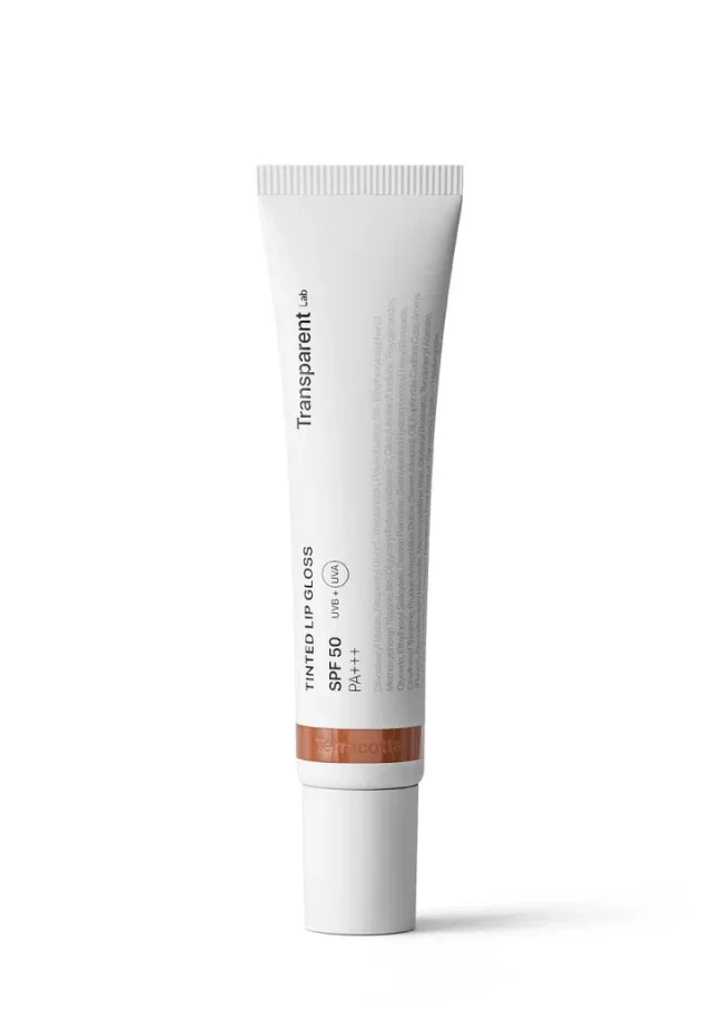 Φωτογραφία προϊόντος: Niche Beauty Lab Transparent Lab Tinted Lip Gloss Terracota - Ενυδατικό βάλσαμο χειλιών με χρώμα και SPF50 15ml