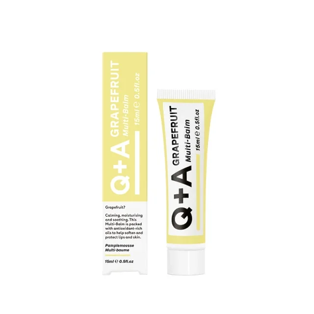 Φωτογραφία προϊόντος: Q+A Grapefruit Multi-Balm για Σκασμένα Χείλη 15ml