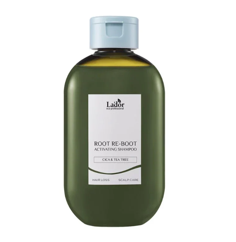 Φωτογραφία προϊόντος: Lador Root Re-Boot Activating Shampoo Cica + Tea Tree για πολύ λιπαρά και ευαίσθητα τριχωτά της κεφαλής 300ml
