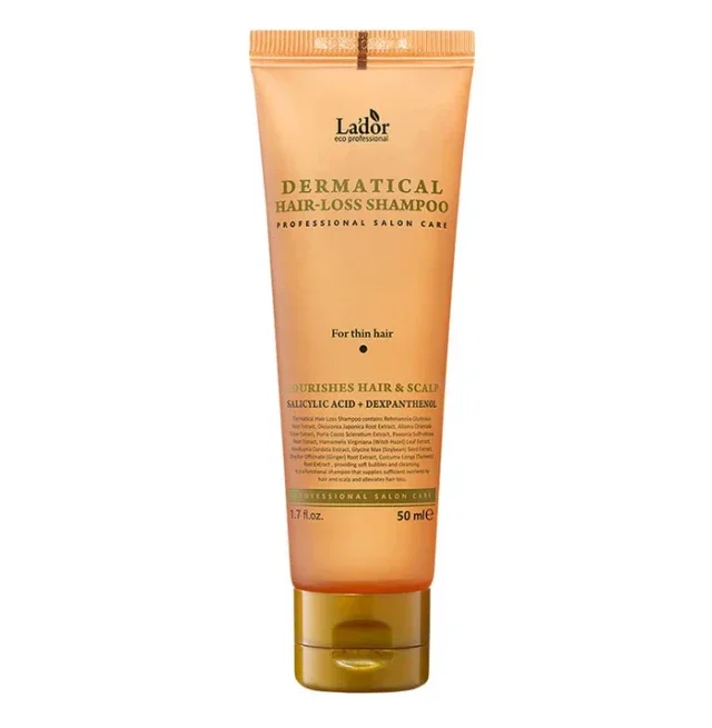 Φωτογραφία προϊόντος: Lador Dermatical Hair-Loss Shampoo For Thin Hair κατά της Τριχόπτωσης για λεπτά μαλλιά – Sulfate-Free χωρίς θειικά άλατα 50ml