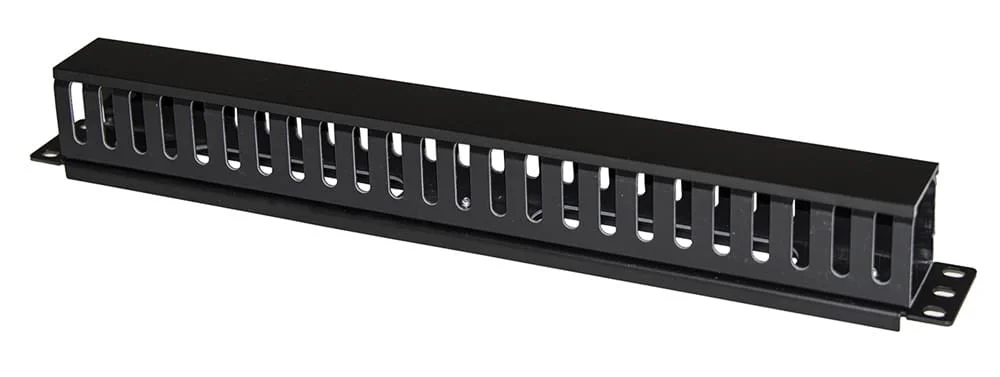 Φωτογραφία προϊόντος: POWERTECH cable management NETW-0048 για rack 19"/1U, πλαστικό, μαύρο