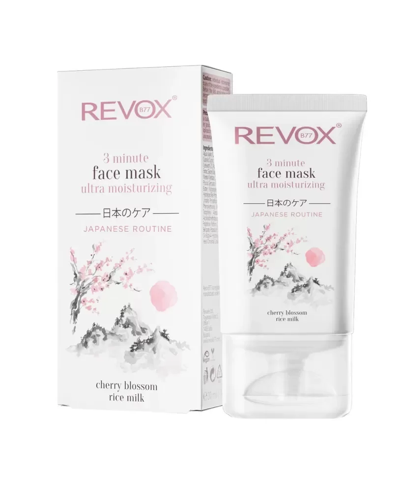 Φωτογραφία προϊόντος: Revox B77 Japanese Routine 3 Minute Face Mask Μάσκα Προσώπου 30ml