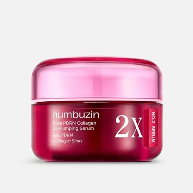 Φωτογραφία προϊόντος: Numbuzin No.2 Rose Pdrn Collagen 2x Plumping Serum - Ορός για Σύσφιξη με κολλαγόνο και Pdrn 30ml