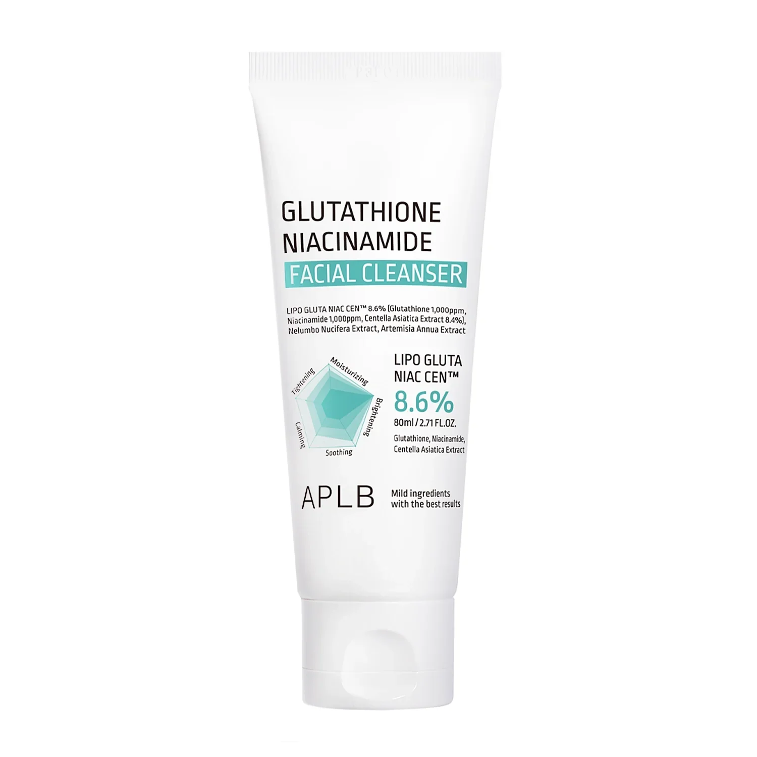 Φωτογραφία προϊόντος: APLB Glutathione Niacinamide Facial Cleanser Face Wash 80ml