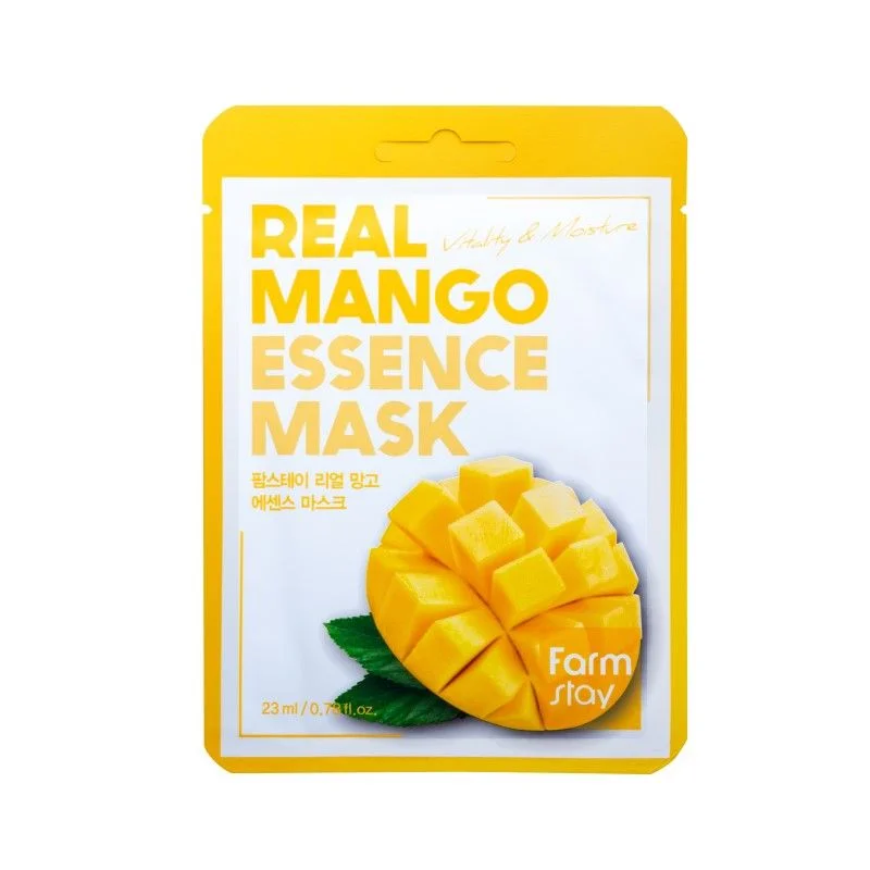 Φωτογραφία προϊόντος: Farmstay Real Mango Essence Mask Μάσκα Προσώπου 23ml