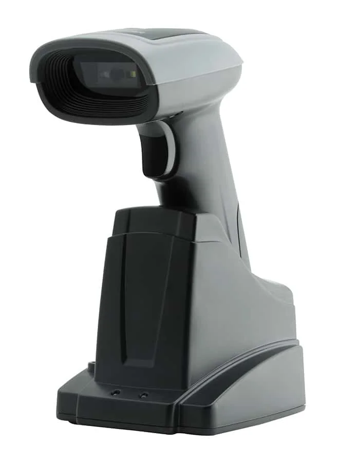Φωτογραφία προϊόντος: GTCODESTAR barcode scanner X-1901B με βάση, 1D +amp; 2D, ενσύρματο +amp; ασύρματο, Bluetooth, 2000mAh, μαύρο