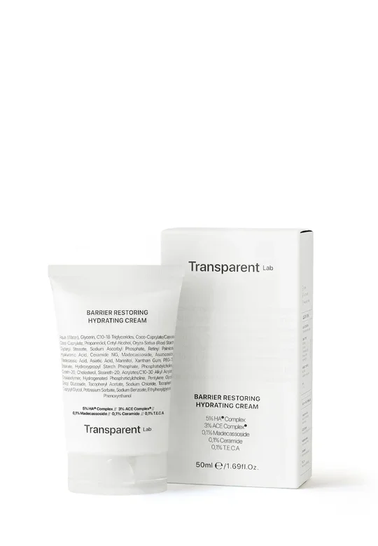 Φωτογραφία προϊόντος: Niche Beauty Lab - Transparent Lab - Barrier Restoring Hydrating Cream - Κρέμα Φραγμού και Ενυδάτωσης 50ml