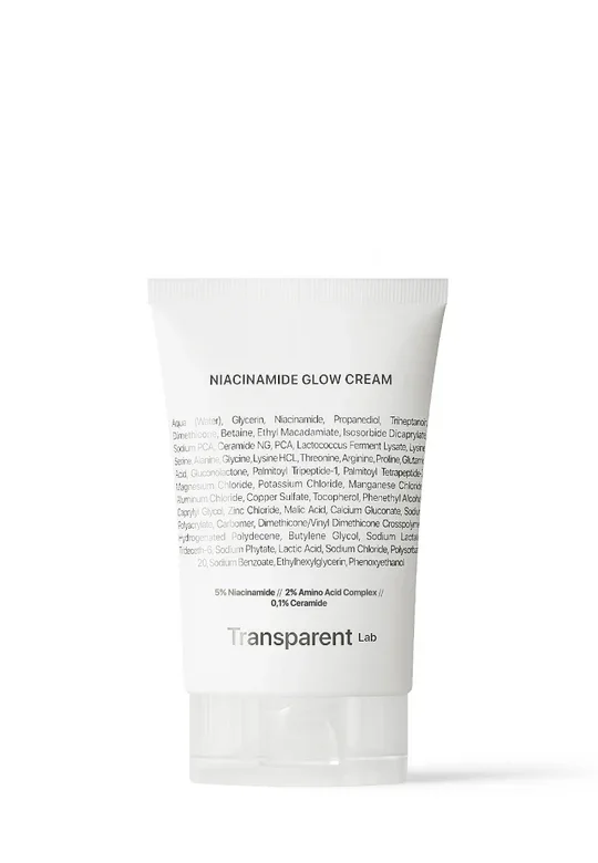 Φωτογραφία προϊόντος: Niche Beauty Lab - Transparent Lab Niacinamide Glow Cream - Κρέμα Λάμψης κατά των ατελειών 50ml