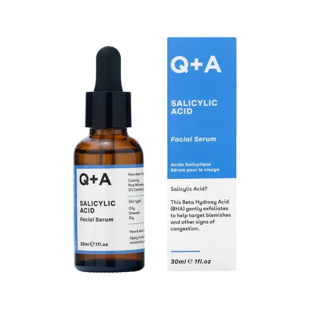 Φωτογραφία προϊόντος: Q+A Salicylic Acid Facial Serum Ορός προσώπου με σαλικυλικό οξύ 30ml