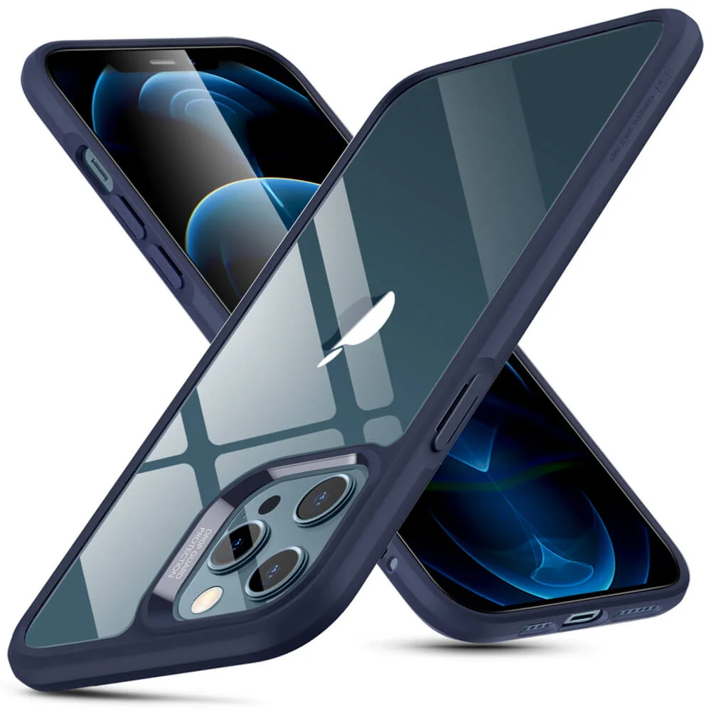 Φωτογραφία προϊόντος: ESR iPhone 12 Pro Max Ice Shield Clear Blue (4894240122211)