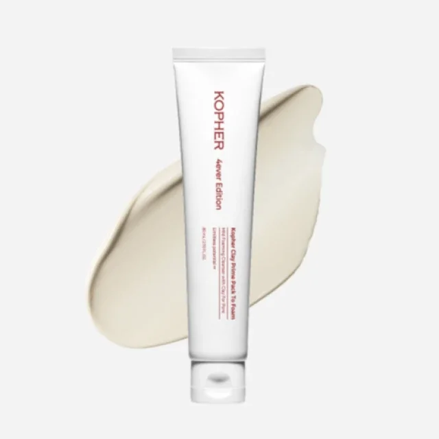 Φωτογραφία προϊόντος: KOPHER - Clay Prime Pack To Foam Κρεμώδης αφρός προσώπου με άργιλο 80ml