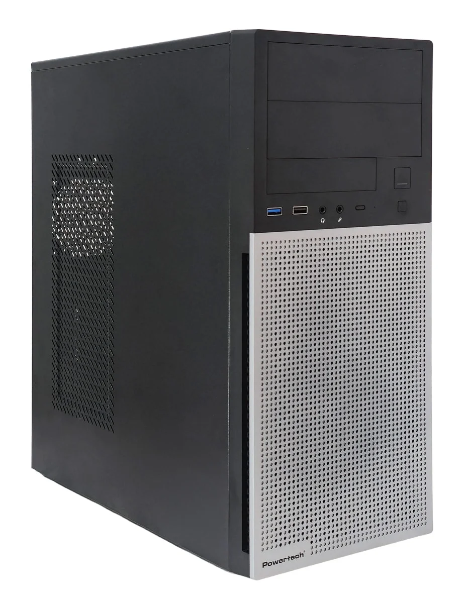 Φωτογραφία προϊόντος: POWERTECH PC Case PT-1563 με 550W PSU, ATX Midi, 376.6x175x408.5mm, μαύρο