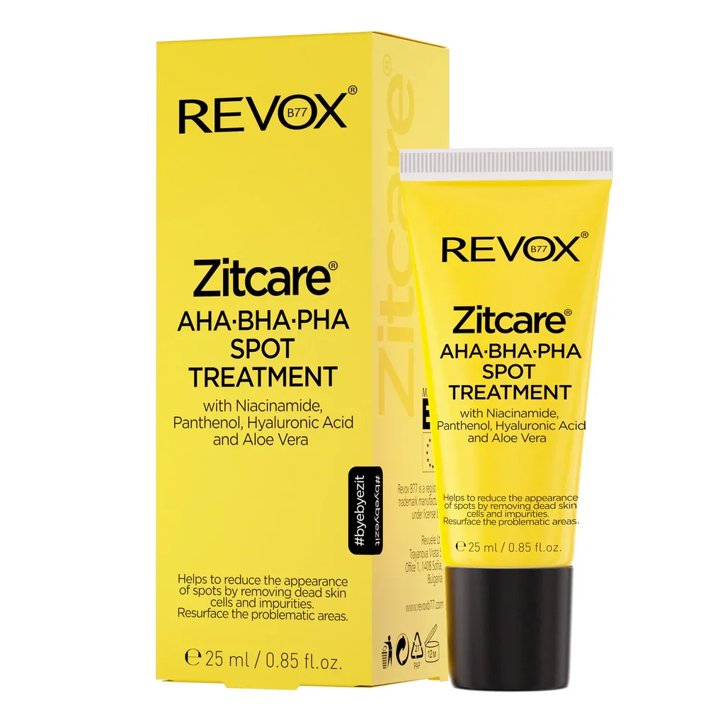 Φωτογραφία προϊόντος: Revox B77 Zitcare AHA BHA PHA Spot Treatment Απολεπιστικό Προσώπου 25ml