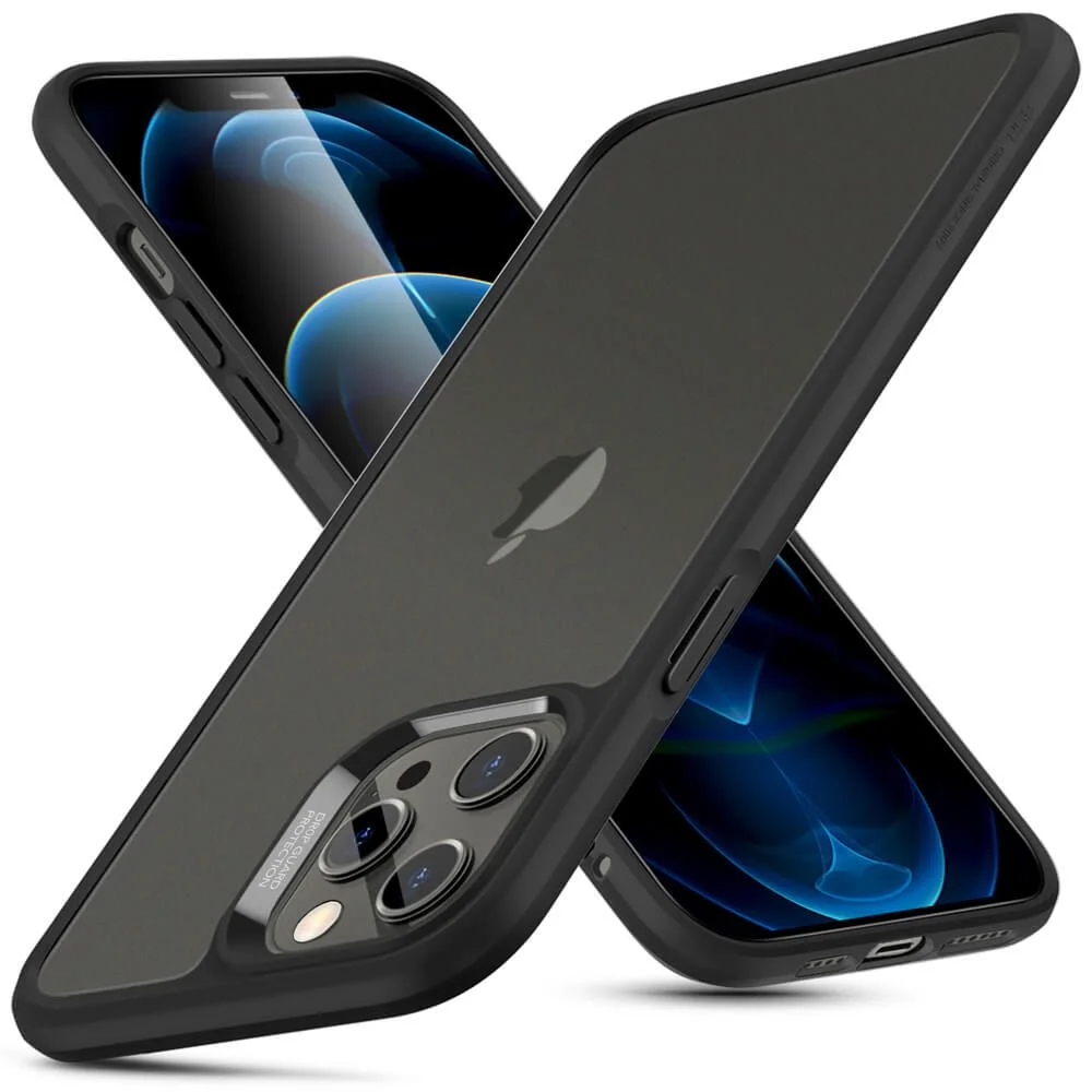 Φωτογραφία προϊόντος: ESR iPhone 12 Pro Max Ice Shield Clear Black (4894240122204)