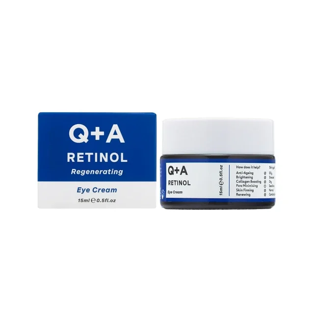 Φωτογραφία προϊόντος: Q+A Retinol Eye Cream Αντιγηραντική Κρέμα Ματιών με Ρετινόλη 15ml