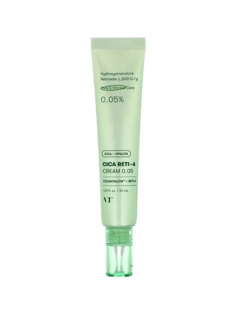 Φωτογραφία προϊόντος: VT Cosmetics Cica Reti-A Cream 0.05% – Κρέμα με νέα μορφή ρετινόλης 30 ml