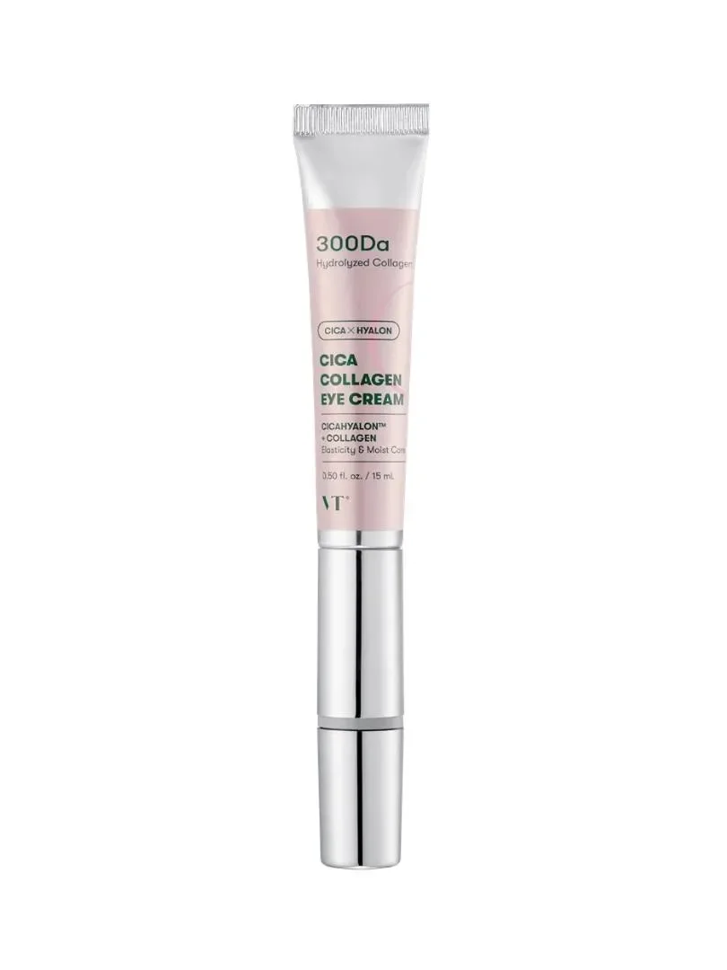 Φωτογραφία προϊόντος: VT Cosmetics Cica Collagen Eye Cream - Κρέμα ματιών με κολλαγόνο και ελαστίνη για ξεκούραστο βλέμμα 15ml