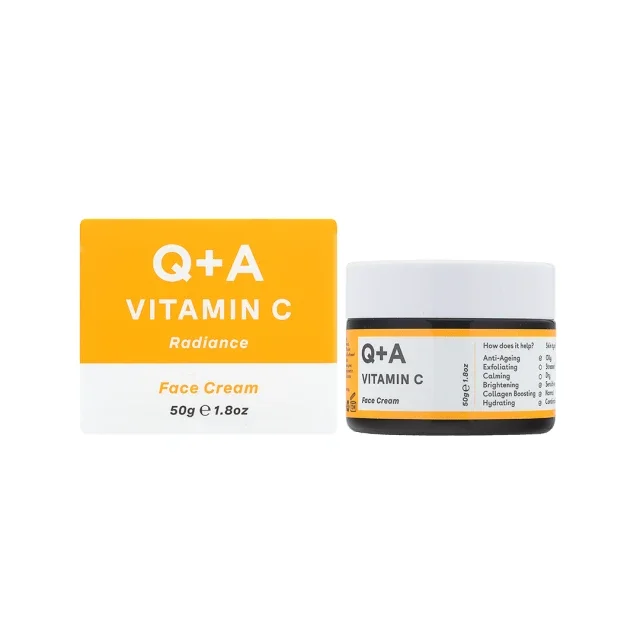 Φωτογραφία προϊόντος: Q+A Vitamin C Radiance Face Cream Ενυδατική κρέμα προσώπου με βιταμίνη C 50g