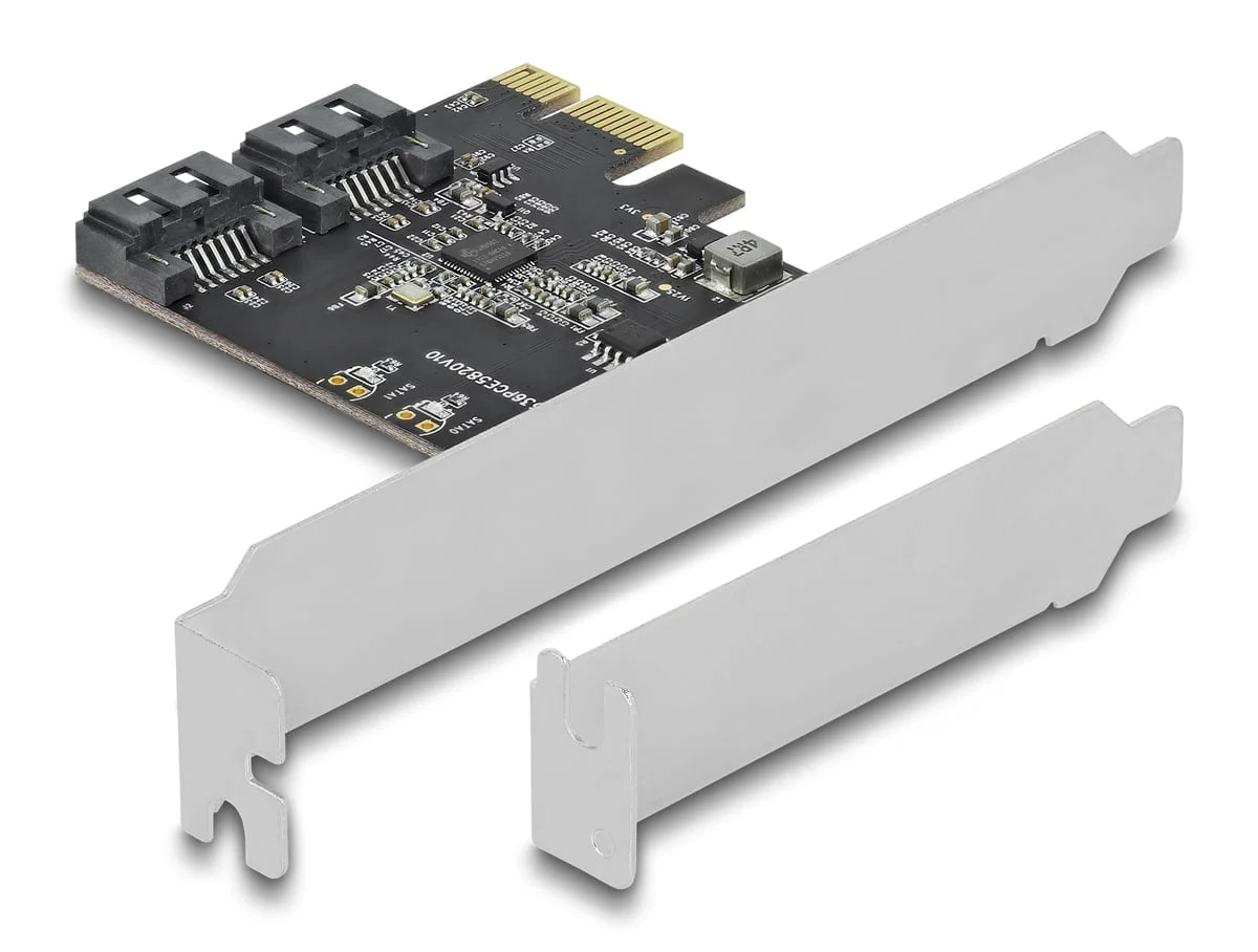 Φωτογραφία προϊόντος: DELOCK κάρτα επέκτασης PCIe σε 2x SATA 90431, 6Gb/s