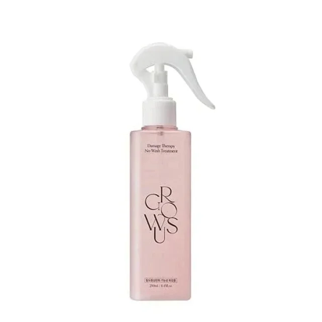 Φωτογραφία προϊόντος: Growus Damage Therapy No-wash Treatment Ex Due Rose Θεραπεία Μαλλιών Χωρίς Ξέβγαλμα 250ml