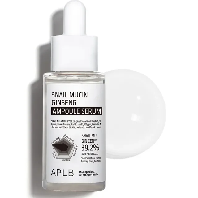 Φωτογραφία προϊόντος: APLB Snail Mucin Ginseng Ampoule Serum 40ml