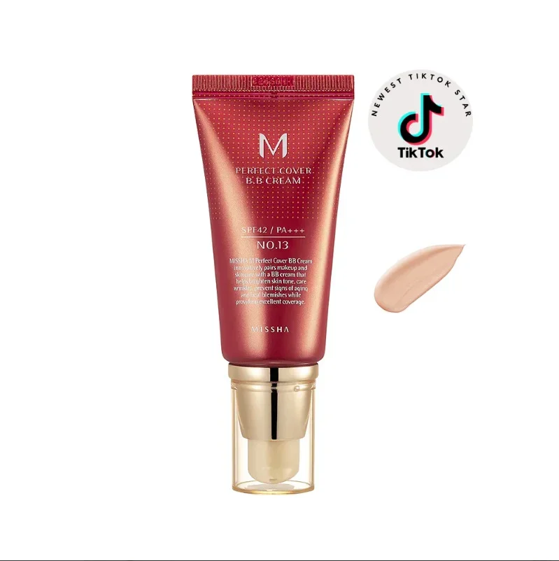 Φωτογραφία προϊόντος: Missha Perfect Cover BB Cream No. 13 Bright Beige SPF 42/PA+++ 50ml