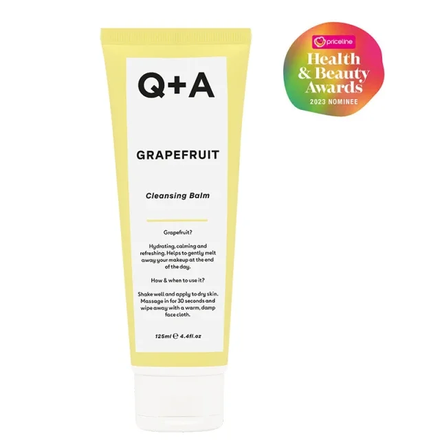 Φωτογραφία προϊόντος: Q+A Grapefruit Cleansing Balm Βάλσαμο Καθαρισμού Προσώπου 125ml
