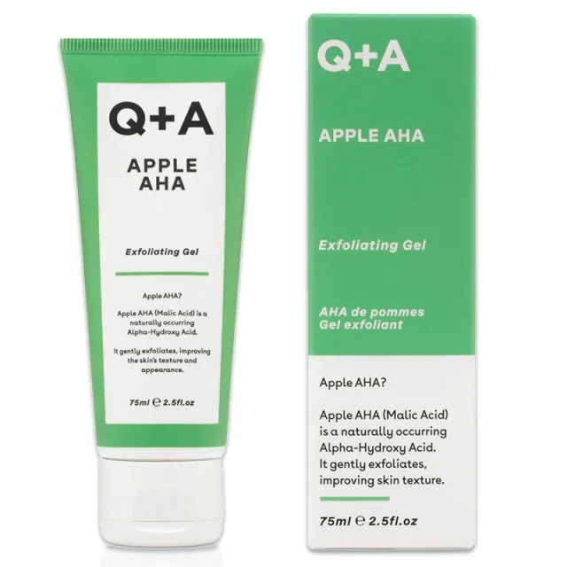 Φωτογραφία προϊόντος: Q+A Apple AHA Exfoliating Gel Απολεπιστικό τζελ προσώπου 75ml