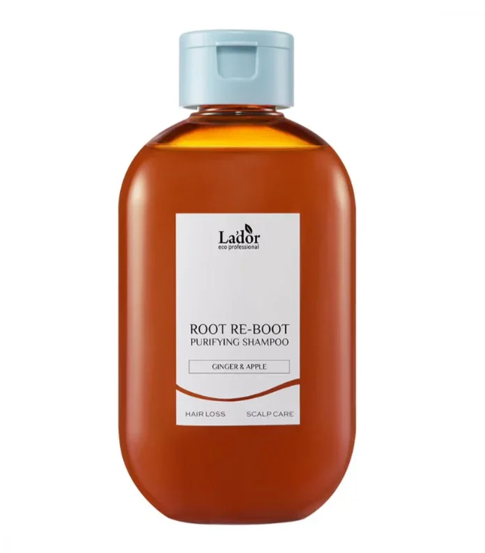 Φωτογραφία προϊόντος: Lador Root Re-Boot Purifying Shampoo Ginger + Apple για λιπαρά και ευαίσθητα τριχωτά της κεφαλής 300ml
