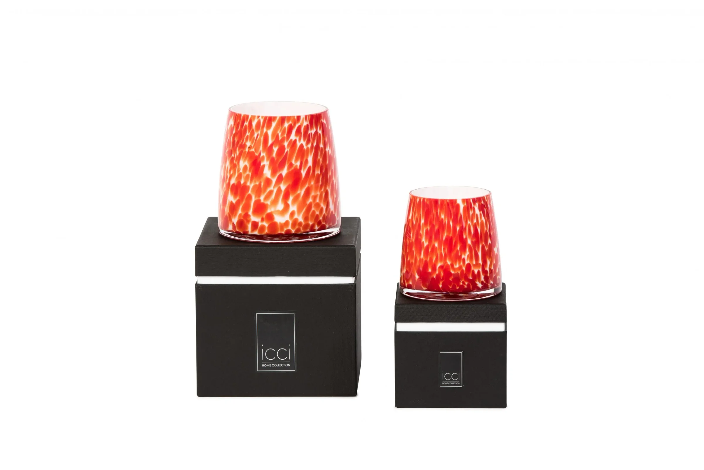 Φωτογραφία προϊόντος: Scented candle conical with red spots (17 Love Story)