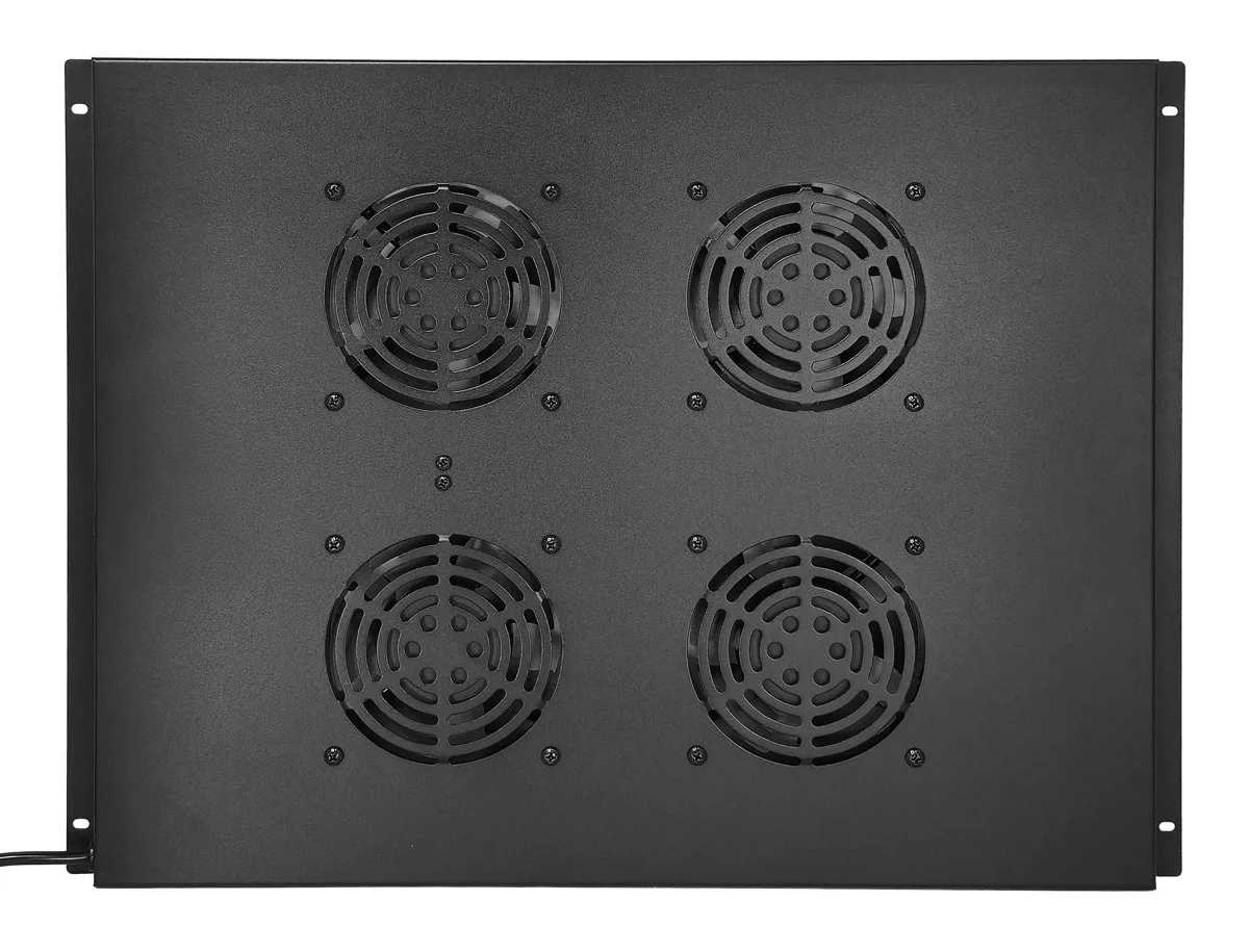 Φωτογραφία προϊόντος: POWERTECH cooling fan για rack NETW-0044, 4x fans με μεταλλικό tray, 1.5m καλώδιο schuko, 54.5x41cm
