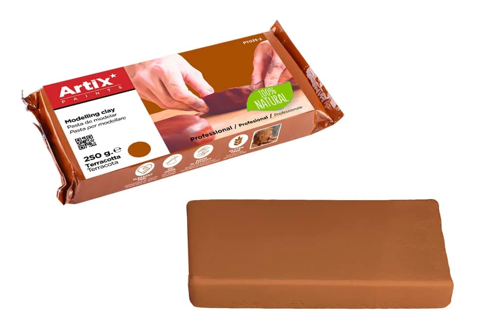 Φωτογραφία προϊόντος: ARTIX PAINTS φυσικός πηλός PY035-2, χωρίς γλουτένη, 250γρ, καφέ
